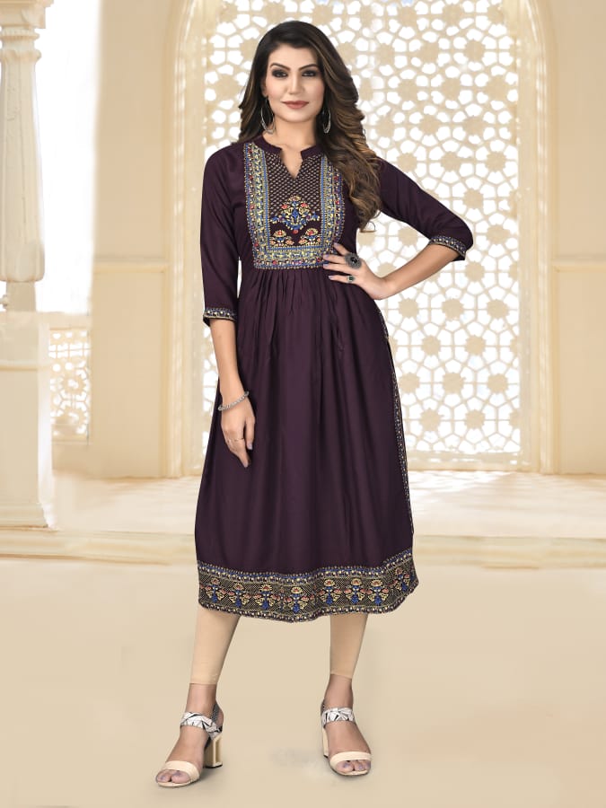 Janvi Nayra 2 Ethnic Wear Wholesale Designer Kurtis Catalog
